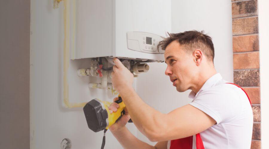 Local tankless water heater installation in Lisbon, IA
